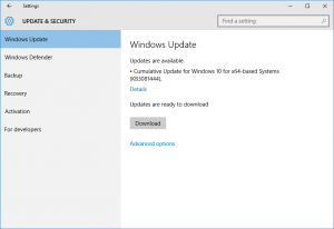 updates